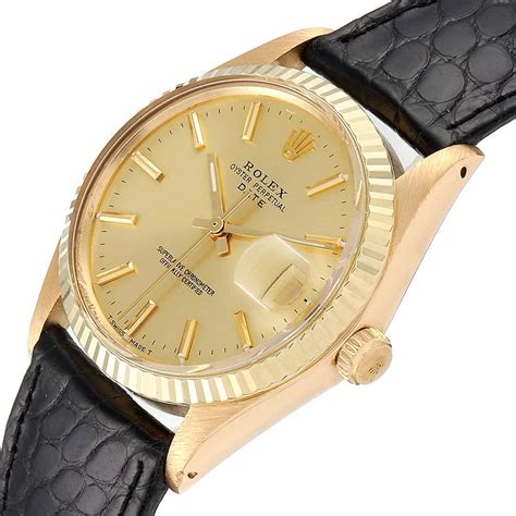 cheap 14k rolex|rolex 1503 14k gold watch.